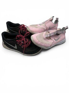 Nike Youth Shoes Lot Size 7Y Free 5.0 725114-006 Flex Runner AT4662-609